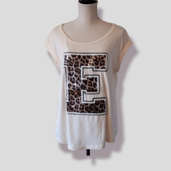 Essentiel Antwerp Tops - Essentiel Antwerp sequin tshirt